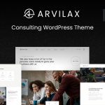 Arvilax - Business Consulting WordPress Theme