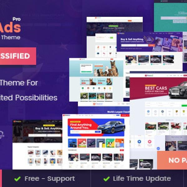 Classiads - Classified Ads WordPress Theme
