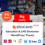 Educavo - Online Courses & Education WordPress Theme
