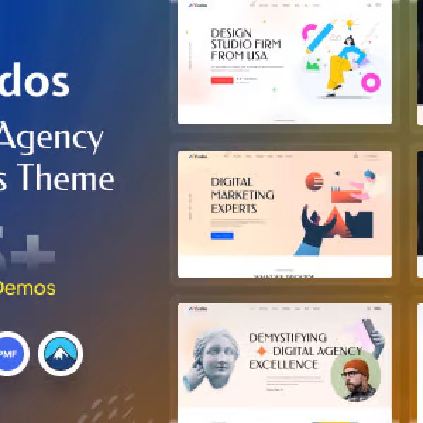 Exdos - Digital Agency WordPress Theme