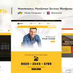 Home Fix - Maintenance, Handyman Services Theme