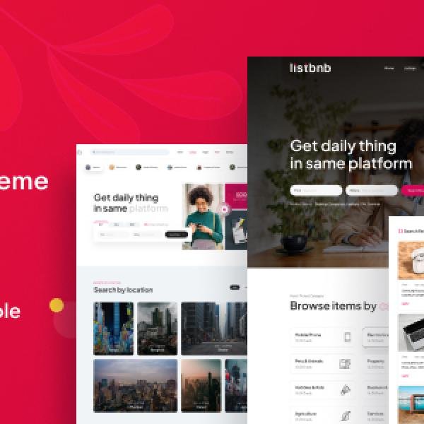 Listbnb - Classified Ads WordPress Theme