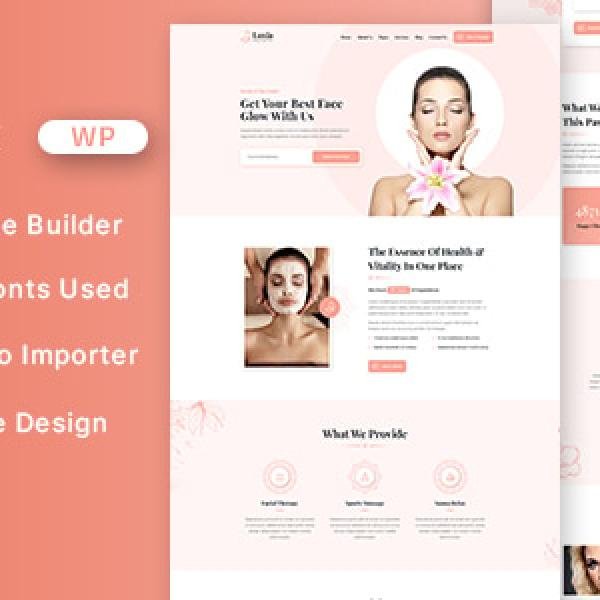 Luxia - Beauty & Spa Center WordPress Theme