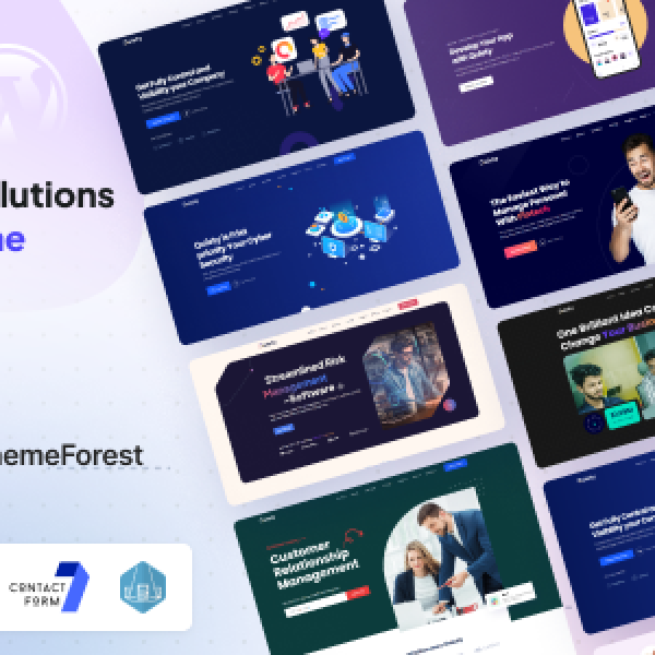 Quiety – Software & IT Solutions WordPress Theme