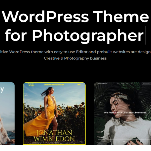 Photography - Tema WordPress
